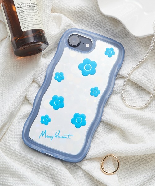 MARY QUANT（マリークワント）の「【MARY QUANT】MARY QUANT WAVE FRAME Daisy Case iPhone17/ iPhone16/16e iPhone15/14（スマホケース/カバー・レディース・ブラック/ピンク/ブルー・iPhone 16/iPhone 14/15/iPhone 17/iPhone 16e）」の2枚目の写真