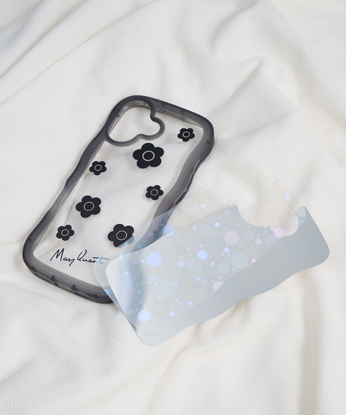 MARY QUANT(マリークワント)の「【MARY QUANT】MARY QUANT WAVE FRAME Daisy Case iPhone17/ iPhone16/16e/17e iPhone15/14(スマホケース/カバー・レディース・ブラック/ピンク/ブルー・iPhone 16/iPhone 14/15/iPhone 17/iPhone 16e)」の4枚目の写真