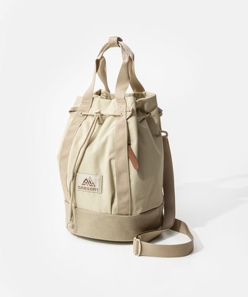 GREGORY（グレゴリー）の「GREGORY LADYBIRD 2WAY BUCKET BAG グレゴリー ツーウェイ バケット ショルダーバッグ（ショルダーバッグ・メンズ・サンドベージュ/ブラック系・FREE）」の2枚目の写真