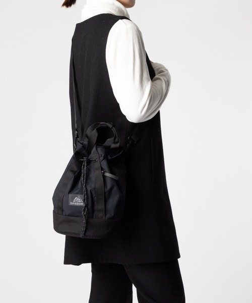 GREGORY（グレゴリー）の「GREGORY LADYBIRD 2WAY BUCKET BAG グレゴリー ツーウェイ バケット ショルダーバッグ（ショルダーバッグ・メンズ・サンドベージュ/ブラック系・FREE）」の3枚目の写真