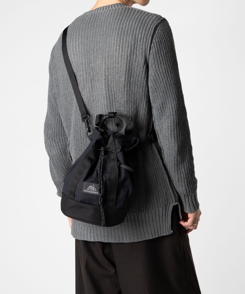 GREGORY（グレゴリー）の「GREGORY LADYBIRD 2WAY BUCKET BAG グレゴリー ツーウェイ バケット ショルダーバッグ（ショルダーバッグ・メンズ・サンドベージュ/ブラック系・FREE）」の5枚目の写真