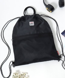 VISION STREET WEAR（ヴィジョンストリートウェア）の「VISION STREET WEAR（ヴィジョンストリートウェア）DRAWSTRING BAG/ワンポイントロゴ ナップサック（バックパック/リュック）」