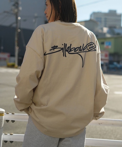 BILLABONG（ビラボン）の「BILLABONG メンズ SCRIPT ロンT 【2026年春夏モデル】/ビラボン長袖ロンT（Tシャツ/カットソー・メンズ・ブラック/ホワイト/アイボリー・X-LARGE/SMALL/MEDIUM/LARGE）」の22枚目の写真