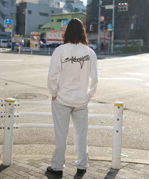 BILLABONG（ビラボン）の「BILLABONG メンズ SCRIPT ロンT 【2026年春夏モデル】/ビラボン長袖ロンT（Tシャツ/カットソー・メンズ・ブラック/ホワイト/アイボリー・X-LARGE/SMALL/MEDIUM/LARGE）」の5枚目の写真