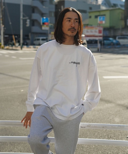 BILLABONG（ビラボン）の「BILLABONG メンズ SCRIPT ロンT 【2026年春夏モデル】/ビラボン長袖ロンT（Tシャツ/カットソー・メンズ・ブラック/ホワイト/アイボリー・X-LARGE/SMALL/MEDIUM/LARGE）」の6枚目の写真