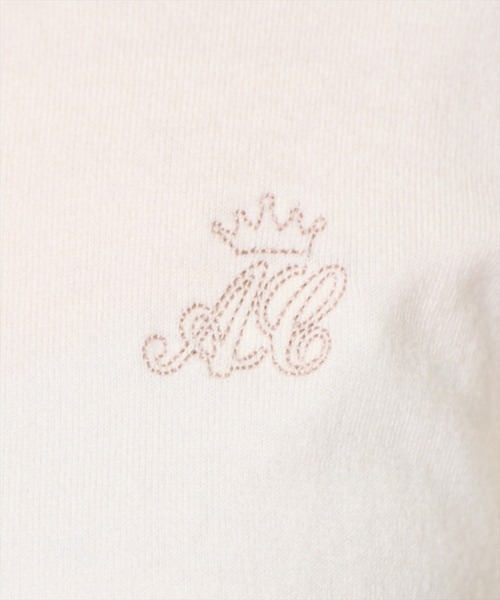 AND COUTURE(アンドクチュール)の「刺繍クルーネック長袖カーディガン(カーディガン/ボレロ・レディース・グレー/レッド/ブルー/アイボリー・FREE)」の13枚目の写真