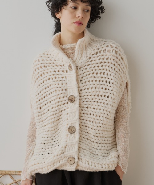 Libra Cue（リブラ キュー）の「ラッフルシアーカットソー（Tシャツ/カットソー・レディース・ブラック/アイボリー・FREE）」の14枚目の写真