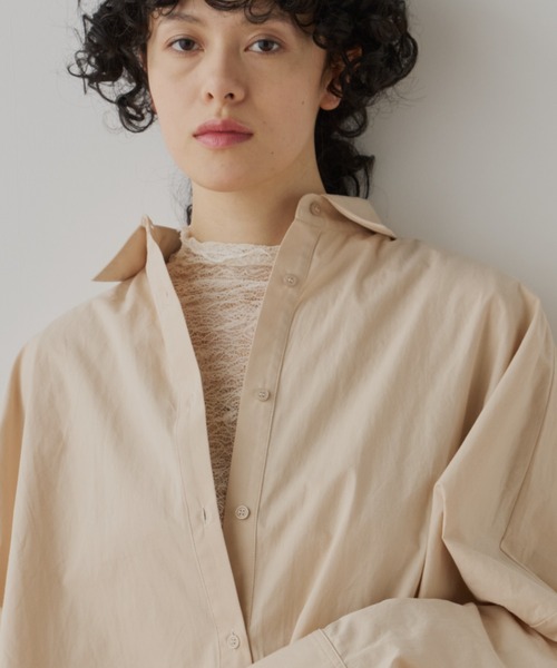 Libra Cue（リブラ キュー）の「ラッフルシアーカットソー（Tシャツ/カットソー・レディース・ブラック/アイボリー・FREE）」の9枚目の写真