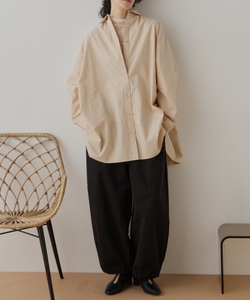 Libra Cue（リブラ キュー）の「ラッフルシアーカットソー（Tシャツ/カットソー・レディース・ブラック/アイボリー・FREE）」の12枚目の写真