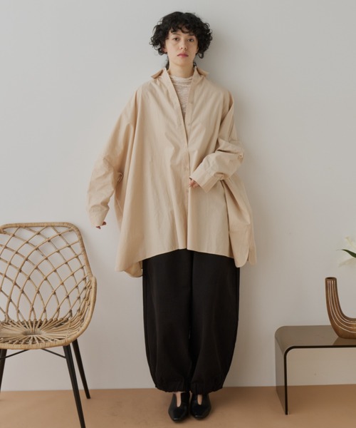 Libra Cue（リブラ キュー）の「ラッフルシアーカットソー（Tシャツ/カットソー・レディース・ブラック/アイボリー・FREE）」の11枚目の写真