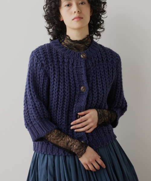 Libra Cue(リブラ キュー)の「ラッフルシアーカットソー(Tシャツ/カットソー・レディース・ブラック/アイボリー・FREE)」の19枚目の写真