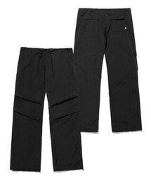 ISTKUNST（イストクンスト）の「LOWRISE PARACHUTE PANTS_BLACK(IK2DMMPA11A)（スウェットパンツ）」