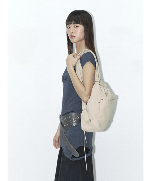 ASURA(アスラ)の「2WAYS NOVA BAG (BEIGE)(ショルダーバッグ・レディース・その他・FREE)」の7枚目の写真