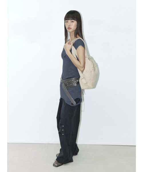 ASURA(アスラ)の「2WAYS NOVA BAG (BEIGE)(ショルダーバッグ・レディース・その他・FREE)」の4枚目の写真