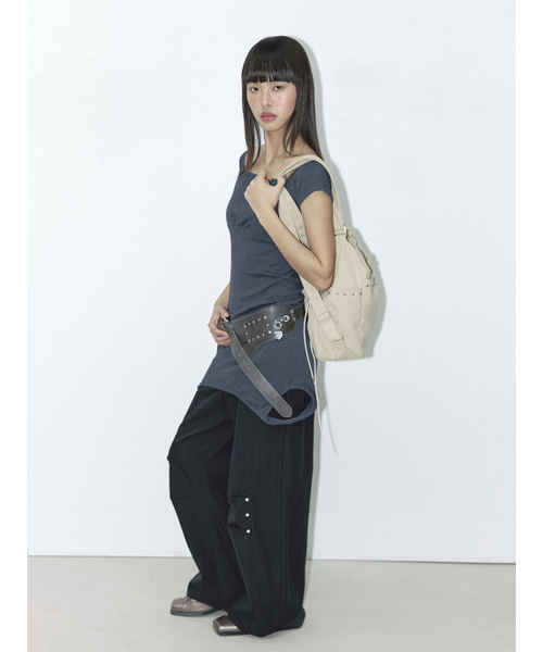 ASURA(アスラ)の「2WAYS NOVA BAG (BEIGE)(ショルダーバッグ・レディース・その他・FREE)」の5枚目の写真