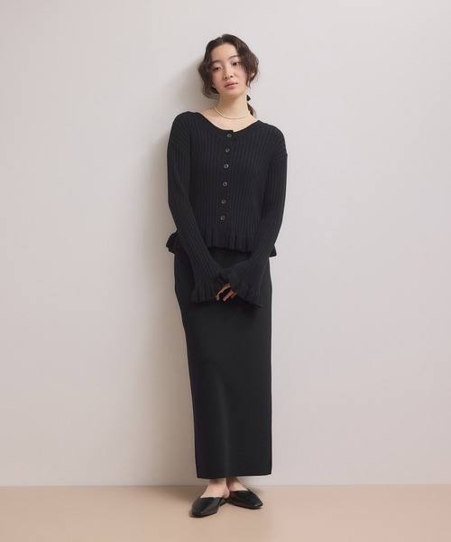 ADAM ET ROPE'（アダムエロペ）の「フラットミュール（サンダル・レディース・ベージュ/ブラック・36/37/38）」の7枚目の写真