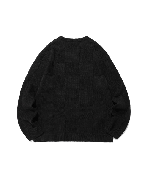 NICE GHOST CLUB（ナイスゴーストクラブ）の「BOY L/S KNIT TEE_BLACK(NG2EFUK607A)（ニット/セーター・レディース・ブラック・S/M/L）」の2枚目の写真