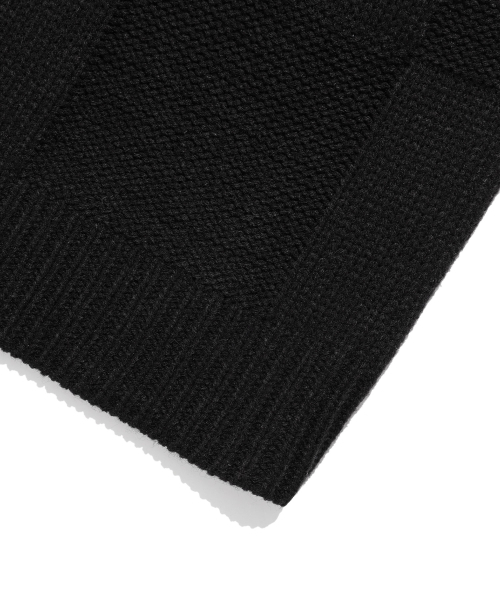 NICE GHOST CLUB（ナイスゴーストクラブ）の「BOY L/S KNIT TEE_BLACK(NG2EFUK607A)（ニット/セーター・レディース・ブラック・S/M/L）」の6枚目の写真