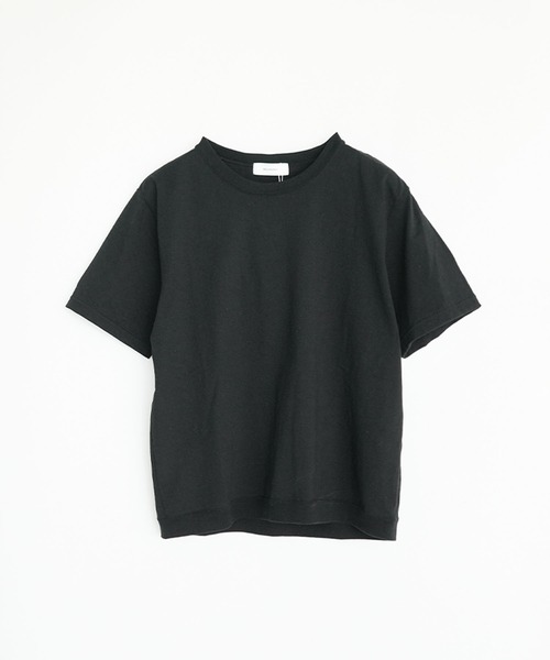 SOLAMONAT(ソラモナ)の「パフ天竺 リブベーシック T(Tシャツ/カットソー・レディース・ライトピンク/ホワイト/キナリ/グレー/ブラック/ライトブルー・L/S/M)」の16枚目の写真