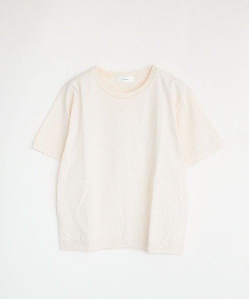SOLAMONAT(ソラモナ)の「パフ天竺 リブベーシック T(Tシャツ/カットソー・レディース・ライトピンク/ホワイト/キナリ/グレー/ブラック/ライトブルー・L/S/M)」の14枚目の写真
