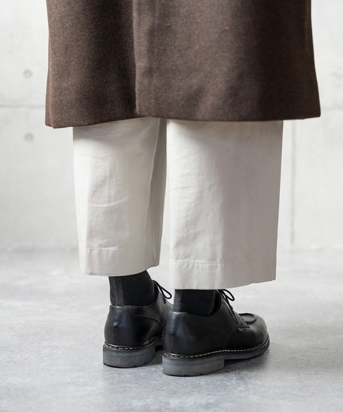 HARUSAKU（ハルサク）の「Herringbone Back Line Socks GIFT 2P SET ：ヘリンボーン バックライン ソックス ギフト プレゼントセット 2足（ソックス/靴下・メンズ・ブラック/ネイビー/ダークグレー・L/M）」の7枚目の写真