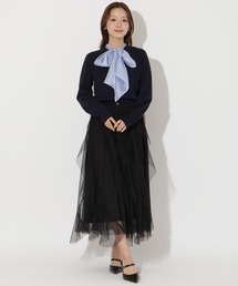 AND COUTURE（アンドクチュール）の「ラッフルフリルチュールスカート（スカート）」