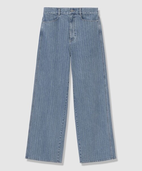 allureville(アルアバイル)の「【ATELIER Line】デニムバギーパンツ(デニムパンツ・レディース・ブラック/インディゴブルー・1/2)」の11枚目の写真