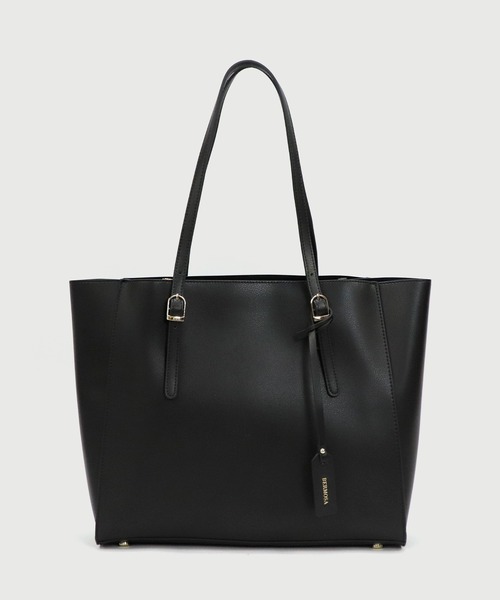 Bermosa（ベルモサ）の「【A4対応】シンプル ビジネス トートバッグ（トートバッグ・レディース・ブラック/ブラウン・FREE）」の7枚目の写真