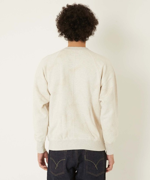 HOLLYWOOD RANCH MARKET(ハリウッドランチマーケット)の「ダイヤHRM FADE SWEAT プルオーバー(スウェット・メンズ・ネイビー/サックスブルー/ナチュラル・M/L/XL/S)」の6枚目の写真
