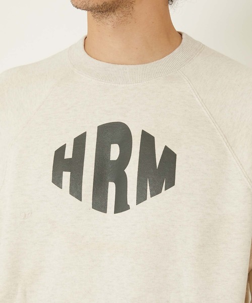 HOLLYWOOD RANCH MARKET(ハリウッドランチマーケット)の「ダイヤHRM FADE SWEAT プルオーバー(スウェット・メンズ・ネイビー/サックスブルー/ナチュラル・M/L/XL/S)」の7枚目の写真