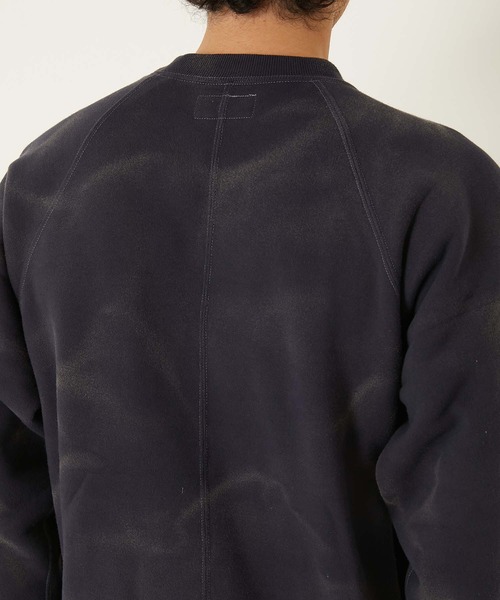 HOLLYWOOD RANCH MARKET(ハリウッドランチマーケット)の「ダイヤHRM FADE SWEAT プルオーバー(スウェット・メンズ・ネイビー/サックスブルー/ナチュラル・M/L/XL/S)」の15枚目の写真