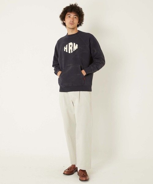 HOLLYWOOD RANCH MARKET(ハリウッドランチマーケット)の「ダイヤHRM FADE SWEAT プルオーバー(スウェット・メンズ・ネイビー/サックスブルー/ナチュラル・M/L/XL/S)」の17枚目の写真