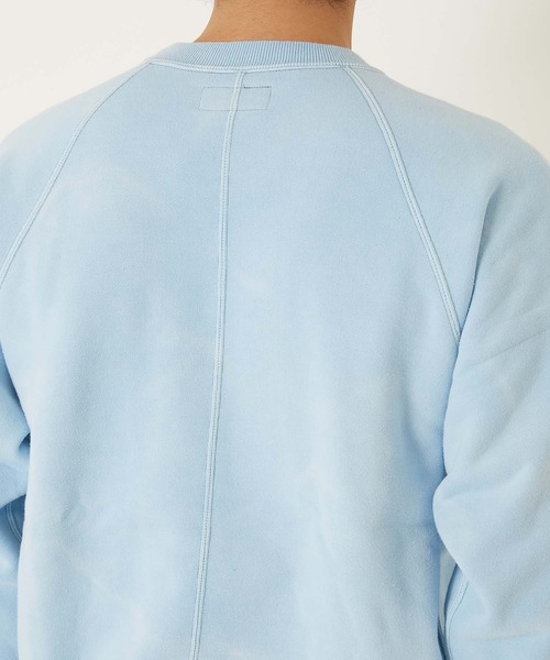 HOLLYWOOD RANCH MARKET(ハリウッドランチマーケット)の「ダイヤHRM FADE SWEAT プルオーバー(スウェット・メンズ・ネイビー/サックスブルー/ナチュラル・M/L/XL/S)」の22枚目の写真