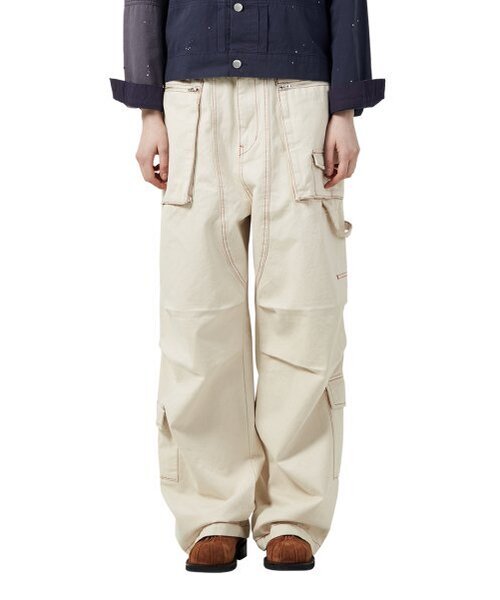 Big Unionの「LINE CARPENTER PANTS / DIRTY WHITE（その他パンツ・メンズ・その他・LARGE/MEDIUM/SMALL）」の4枚目の写真