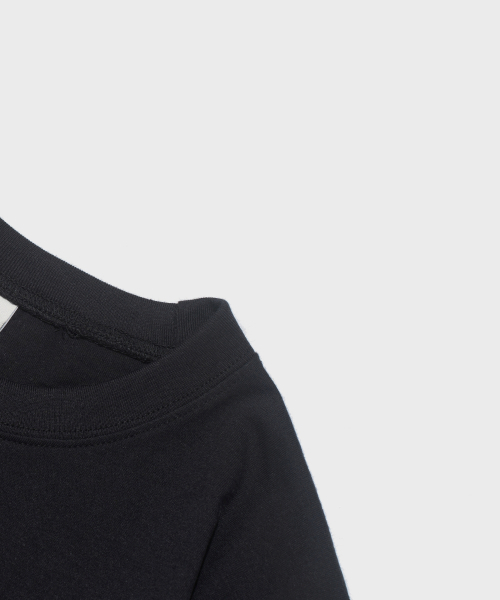 CARGOBROS FOR WOMAN(カーゴブロスフォーウィメン)の「ヴィンテージサークルレイヤード長袖Tシャツ(チャコール)(Tシャツ/カットソー・レディース・その他・FREE)」の3枚目の写真