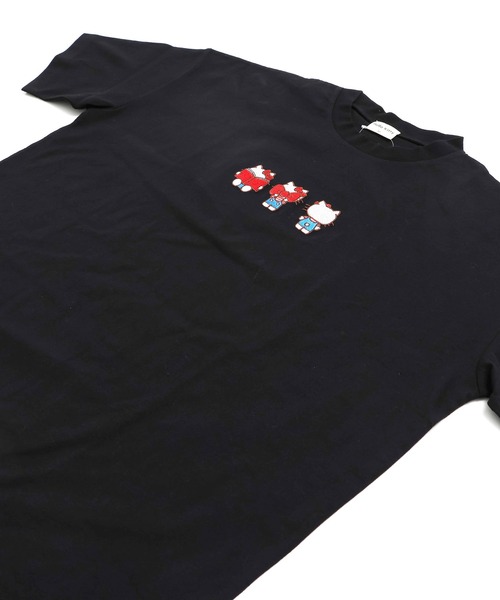 sanrio(サンリオ)の「〈サンリオ〉ハローキティ/半袖Tシャツ(Tシャツ/カットソー・レディース・チャコール/オートミール/ブラック/クリーム・MEDIUM/LARGE)」の14枚目の写真
