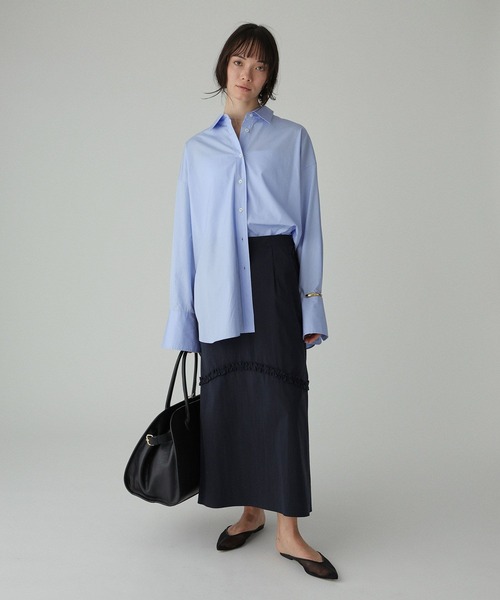 AULENTTI(オウレンティ)の「【AULENTTI】ソフトレザーボストン(ボストンバッグ・レディース・ブラック/ブラウン・フリー)」の4枚目の写真