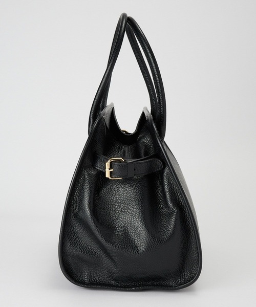 AULENTTI(オウレンティ)の「【AULENTTI】ソフトレザーボストン(ボストンバッグ・レディース・ブラック/ブラウン・フリー)」の8枚目の写真