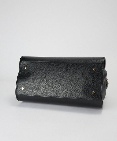 AULENTTI(オウレンティ)の「【AULENTTI】ソフトレザーボストン(ボストンバッグ・レディース・ブラック/ブラウン・フリー)」の12枚目の写真