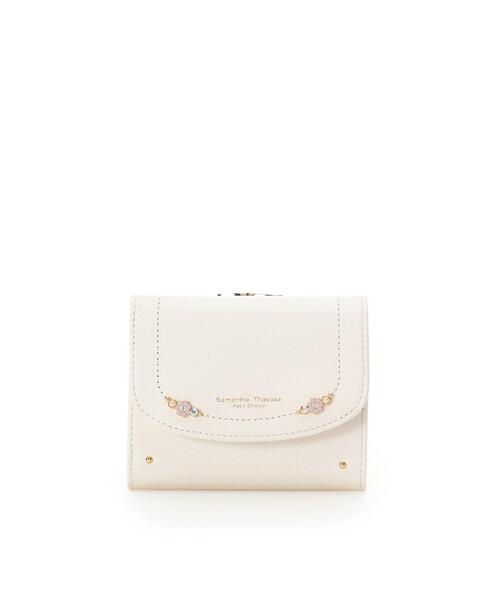 フラワーパール 折財布（財布）｜Samantha Thavasa Petit Choice