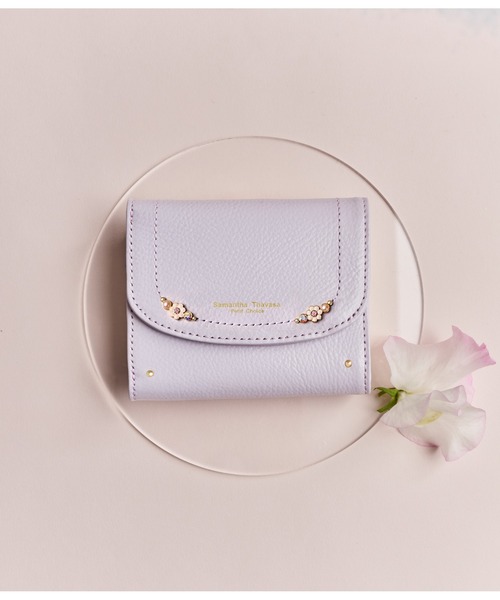 フラワーパール 折財布（財布）｜Samantha Thavasa Petit Choice