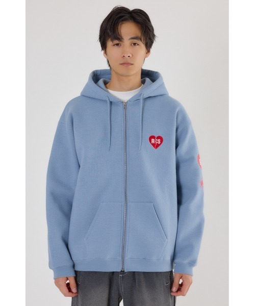 ハートブレイクZIPパーカー（パーカー）｜RODEO CROWNS WIDE BOWL