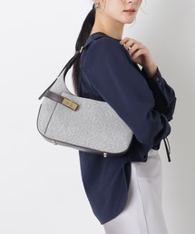 NANO universe | ターンロックベルトキャンバスワンハンドルバッグ(ハンドバッグ)