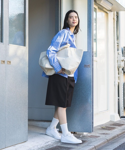 CRAFT STANDARD BOUTIQUE（クラフトスタンダードブティック）の「イージーケア/ハーフパンツ◆（その他パンツ・レディース・ブラック/ライトカーキ/ブラウン・L/M）」の9枚目の写真