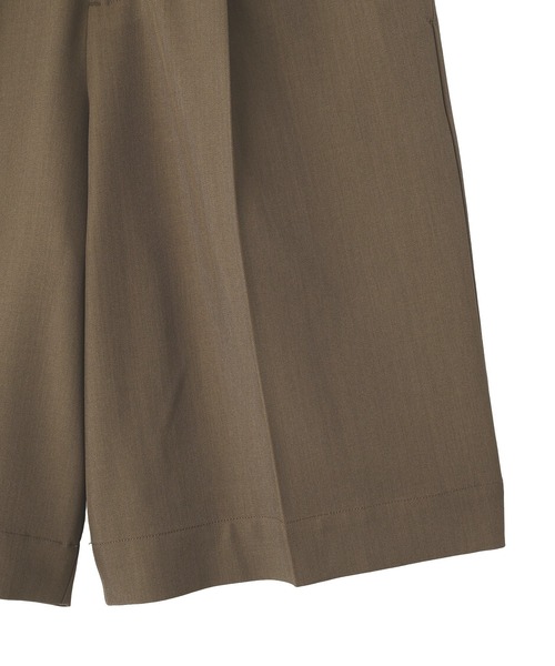 CRAFT STANDARD BOUTIQUE（クラフトスタンダードブティック）の「イージーケア/ハーフパンツ◆（その他パンツ・レディース・ブラック/ライトカーキ/ブラウン・L/M）」の18枚目の写真
