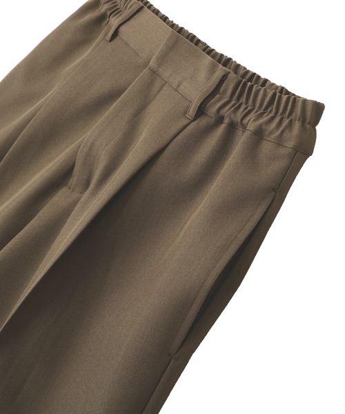 CRAFT STANDARD BOUTIQUE（クラフトスタンダードブティック）の「イージーケア/ハーフパンツ◆（その他パンツ・レディース・ブラック/ライトカーキ/ブラウン・L/M）」の20枚目の写真