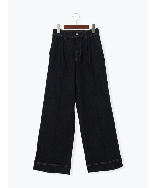 Te chichi(テチチ)の「ワイドデニムパンツ(その他パンツ・レディース・ネイビー/サックスブルー・M/S)」の11枚目の写真