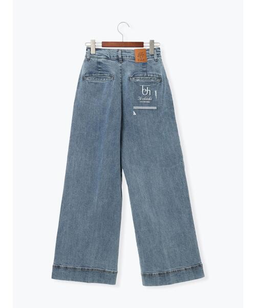 Te chichi(テチチ)の「ワイドデニムパンツ(その他パンツ・レディース・ネイビー/サックスブルー・M/S)」の13枚目の写真