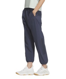 アディダス adidas エッセンシャルズ プラス ルーズフィット ストレッチ ウーブン 9/10 テーパード パンツ