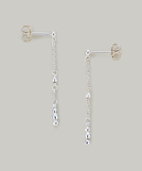 SV925〉カットビーズピアス（ピアス（両耳用））｜Jolie Toujours